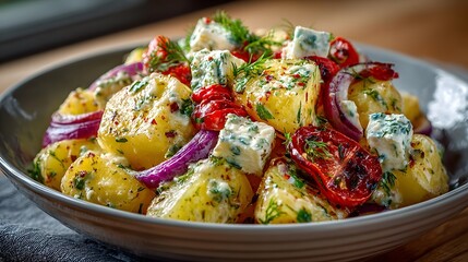 greek potato salad