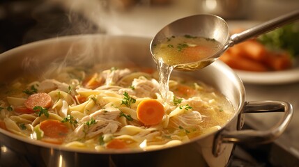 pan fried chicken with vegetables