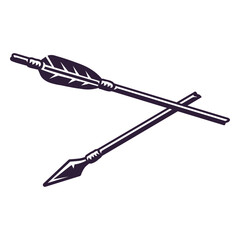 Arrow broken in half © Vexels