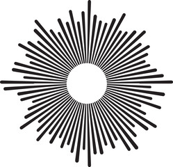 Obraz premium Circular Sound Wave Ring Audio Spectrum Equalizer Vector Icon