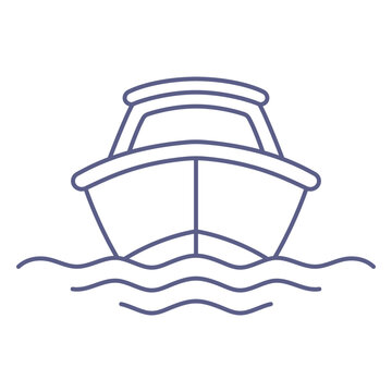 Launch boat transport drawing
