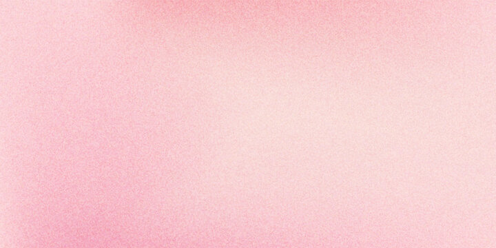 Femine ombre blush gradient seamless bg with noise texture. Delicate soft pink pattern with a pearlescent effect. Nude color tone skin as makeup base powder. Vector background