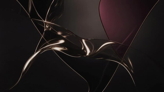Luxury abstract animated background with smooth motion and refined color palette. Designed for premium business presentations, branding videos, marketing projects, and high-end corporate content. Seam