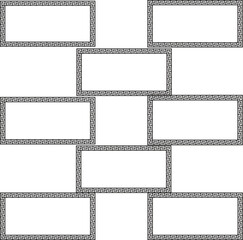 set of vintage postage stamps