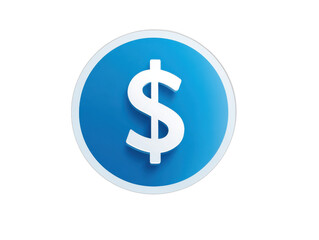 Obraz premium cost icon isolated on a transparent background 