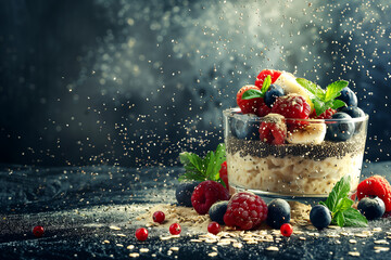 Healthy overnight oats