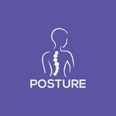 orthopedic healthcare logo design vector