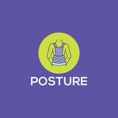 orthopedic healthcare logo design vector