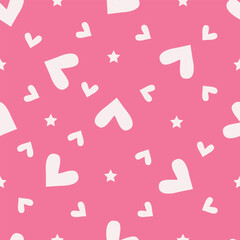 valentine day, valentine seamless pattern with hearts design for fabric, cotton, wallpaper, satin, carpet.
