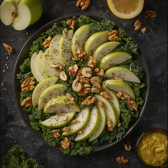 Detox salad with fresh vegetables