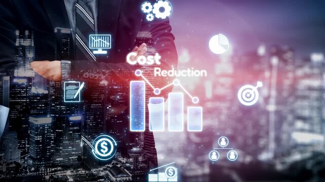 Cost reduction and cost saving through digital transformation, business cost optimization, operational cost reduction, financial savings, and resource efficiency strategies for business success. Muxer