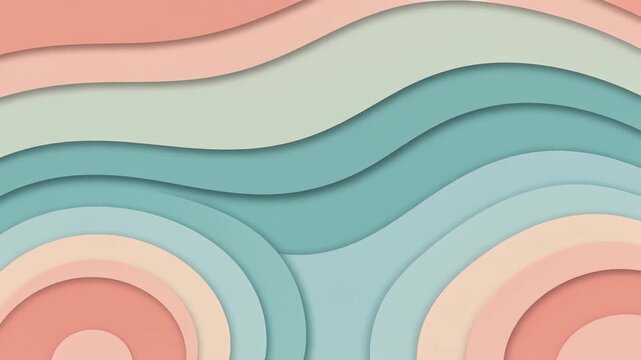 Pastel arcs multi layers glowing calm flowing wave cinematic surreal ethereal ambience cascading softly glowing futuristic abstract unique style