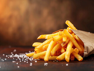 Crispy golden french fries