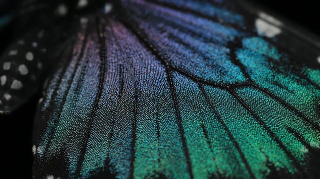 Macro Dragonfly Wing Detail.