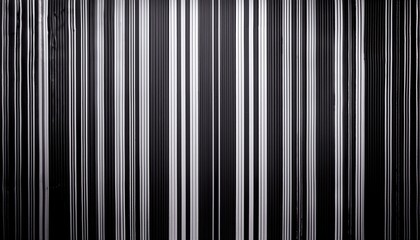 Obraz premium Abstract Background With Vertical Black And White Stripes
