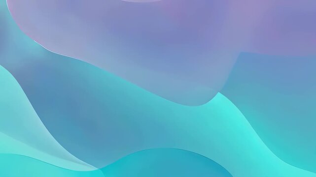 Flowing abstract soft blue and purple gradient shapes animation creating a dynamic modern background for digital design and innovation