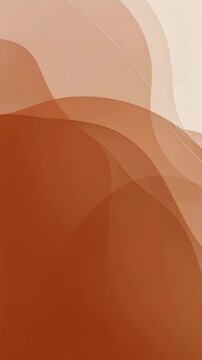 Dynamic abstract wavy background with smooth lines and flowing warm gradients, motion graphic concept for modern presentation Vertical video
