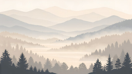 Abstract neutral background with gentle blur, calm mood