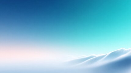 Abstract Landscape with Soft Gradient Colors