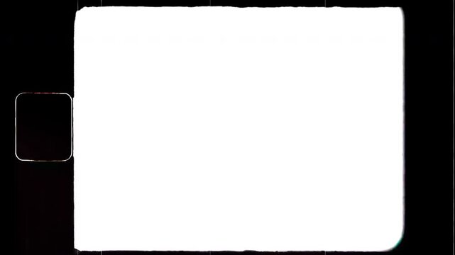 Vintage Overexposed Light Leak Film Burn Overlay for Cinematic Video Editing