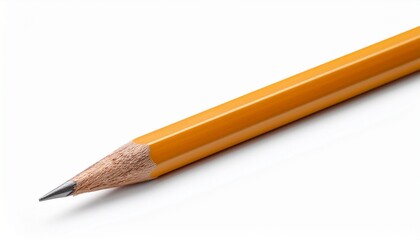 lead pencil isolated on white background