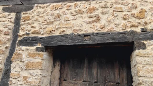 Tilt up de una casa de adobe t&iacute;pica de Calata&ntilde;azor