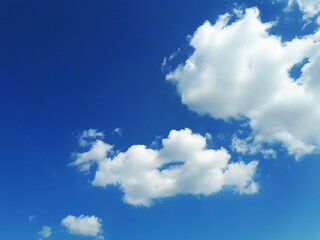 Blue sky clouds,Blue sky with clouds.