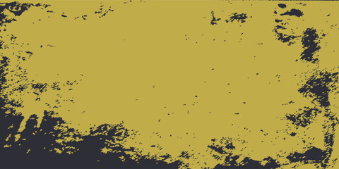 Yellow grunge background. Old paint texture. Vector,Eps10