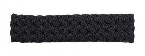 black torn wrinkled tape isolated transparent png background,Design template or mockup.design element,black and white
