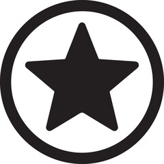 Fototapeta premium Modern star icon vector logo design symbolizing quality, rating, success, achievement, and excellence