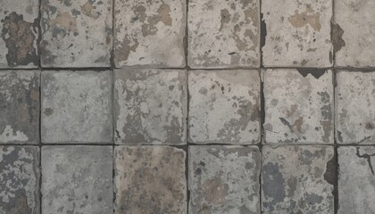 Grey textured rectangular stone wall background. Coarse granite texture