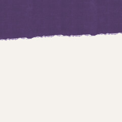 Obraz premium Purple Torn Paper Square Background For Social Media Design