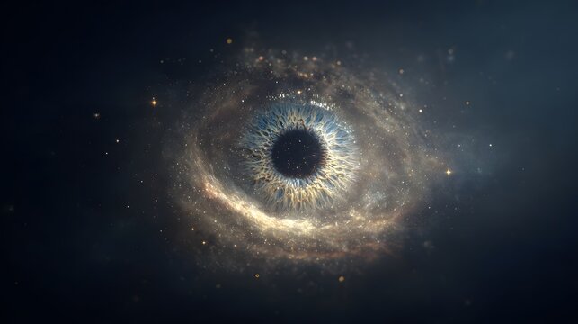Cosmic Eye - A Stunning Visual Representation of the Universes Depths and Wonders.