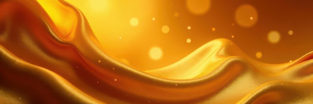 Golden swirls with radiant glow, luxurious background texture, pattern, bright, golden