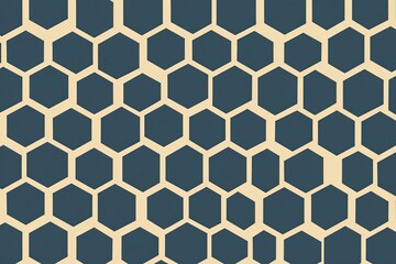 Geometric hexagon pattern, dark and light