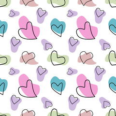 Fluid Dynamics Abstract Vector Background with Organic Liquid Shapes