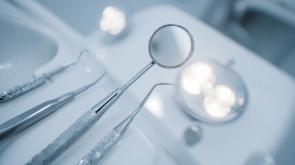 Professional Dental Tools in Clean Clinic / 清潔な歯科医院のプロ用歯科器具1