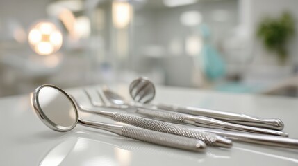 Professional Dental Tools in Clean Clinic / 清潔な歯科医院のプロ用歯科器具3