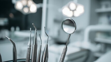 Professional Dental Tools in Clean Clinic / 清潔な歯科医院のプロ用歯科器具4