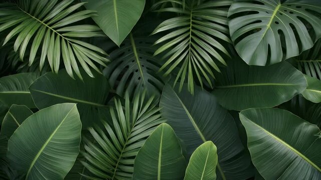 Dense Foliage of Green Leaves