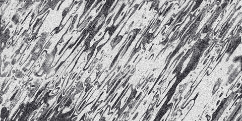 Abstract monochrome textured background with diagonal lines and granular noise creating a dynamic, organic pattern with high contrast and a sense of movement and depth