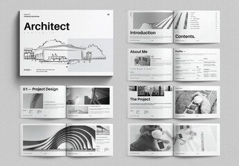 Architecture Portfolio Template Landscape