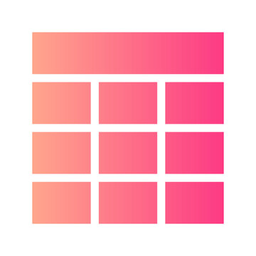 table gradient icon