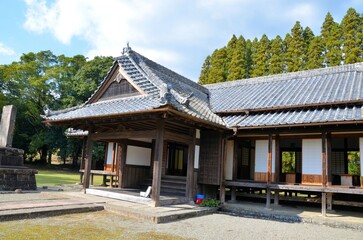 Fototapeta premium 飫肥城 旧藩校 振徳堂