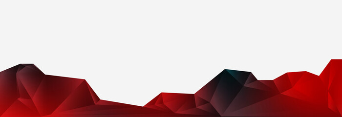 Luxury Dark Red Polygonal Background
