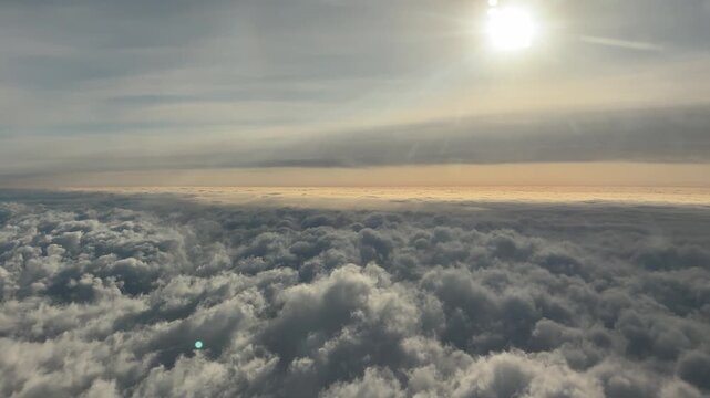 飛行機からの風景
