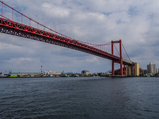 Fototapeta premium 【福岡県】北九州市・若戸大橋