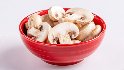 mushrooms in a bowl