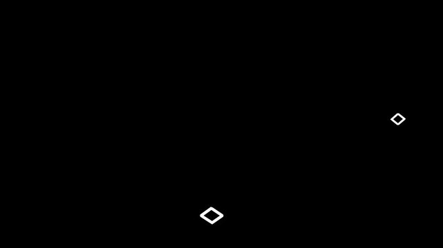 length and width measurement lines, animated dotted arrow lines right left top bottom 4k green screen croma