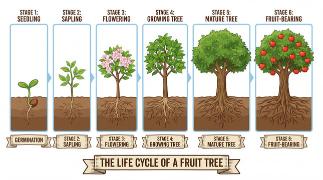 Stages Of Tree Growth Images  Browse 41,260 Stock Photos, Vectors, and  Video | Adobe Stock